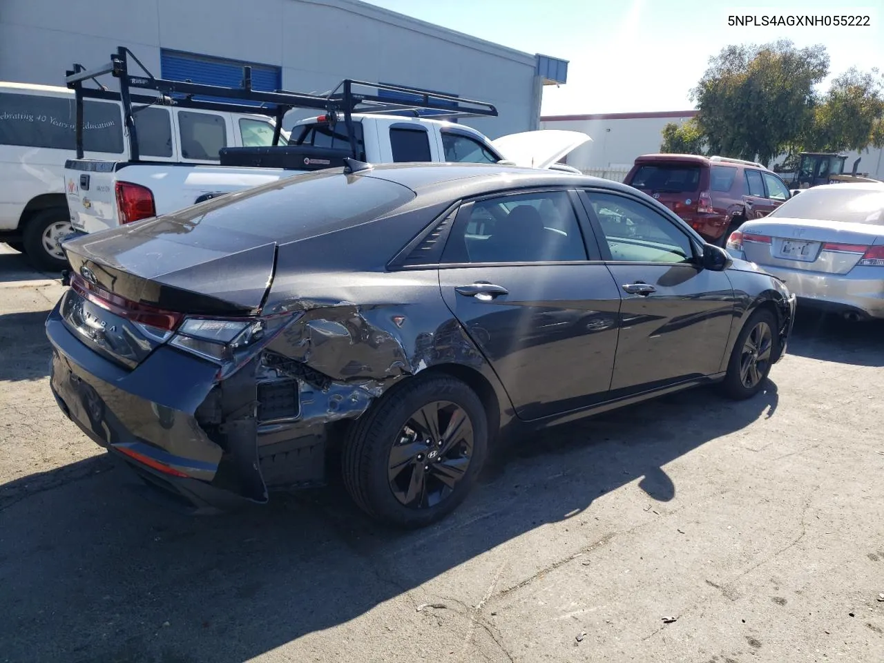 5NPLS4AGXNH055222 2022 Hyundai Elantra Sel