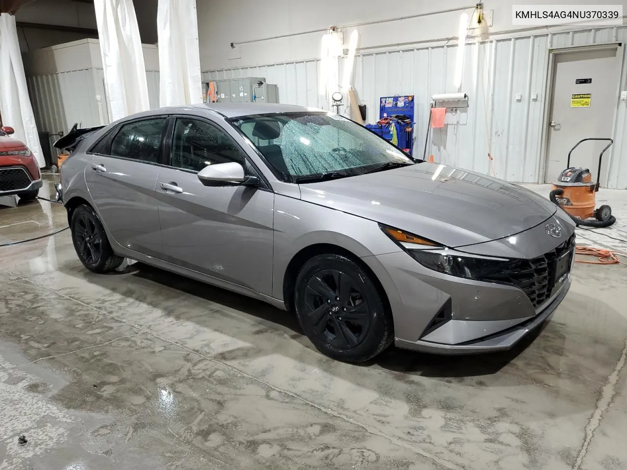 2022 Hyundai Elantra Sel VIN: KMHLS4AG4NU370339 Lot: 70654674