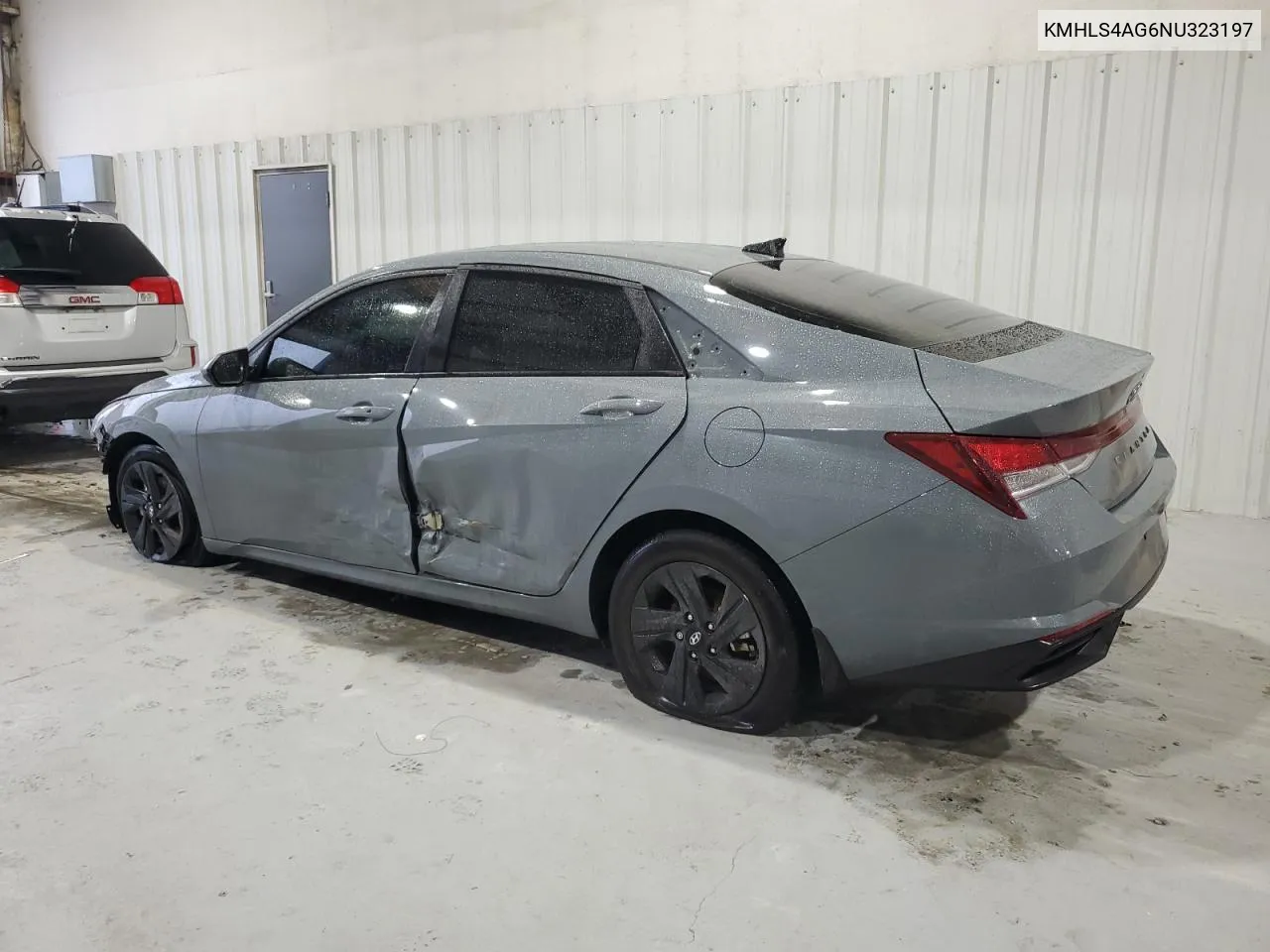 2022 Hyundai Elantra Sel VIN: KMHLS4AG6NU323197 Lot: 70688584