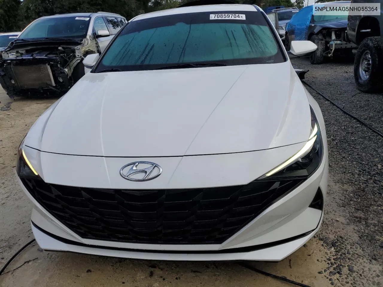 5NPLM4AG5NH055364 2022 Hyundai Elantra Sel