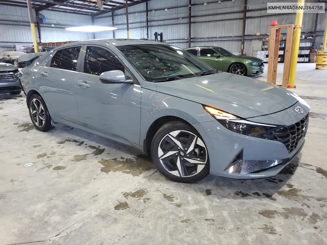 2022 Hyundai Elantra Sel VIN: KMHLN4AG6NU364758 Lot: 70901024