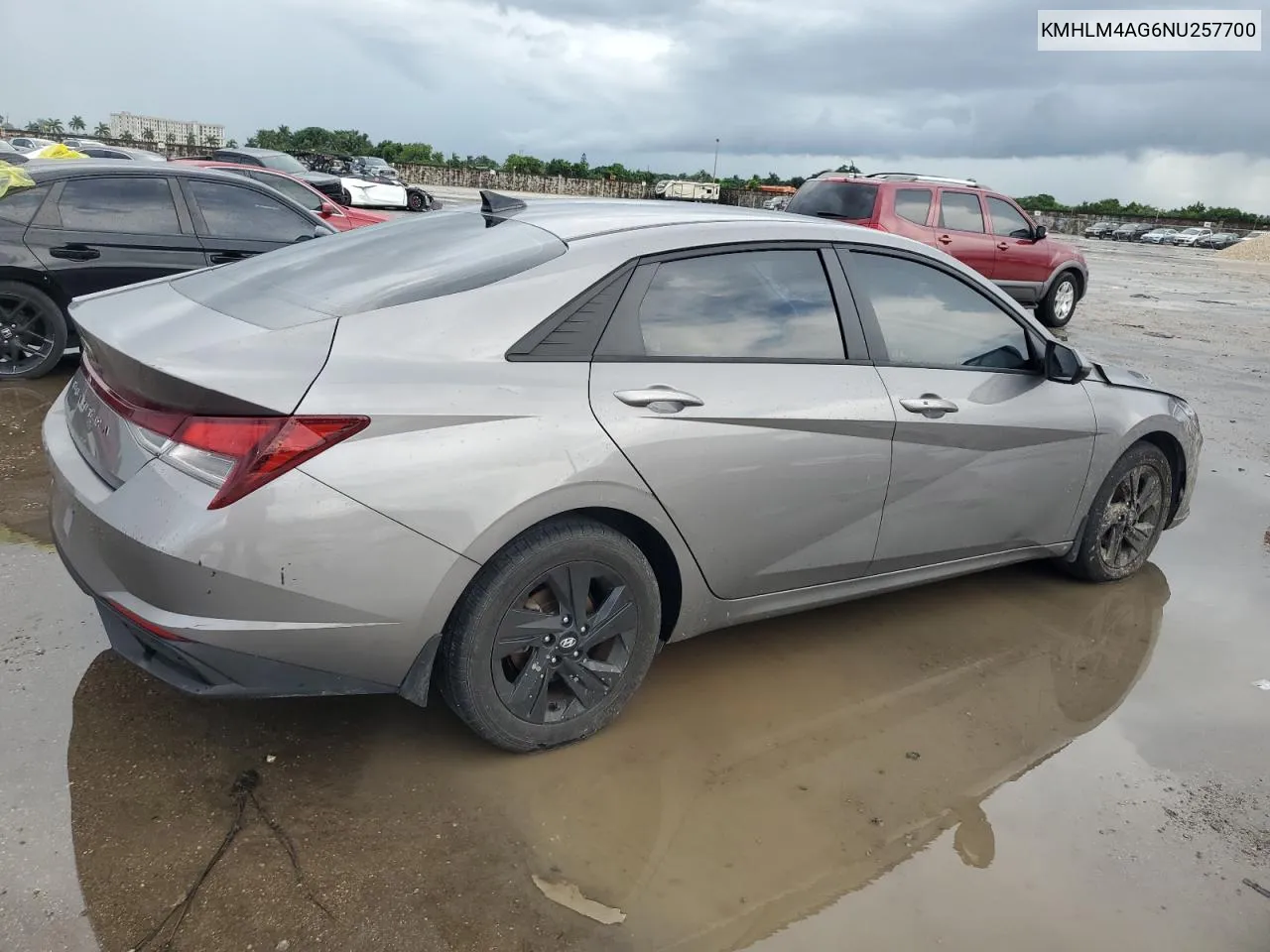 KMHLM4AG6NU257700 2022 Hyundai Elantra Sel