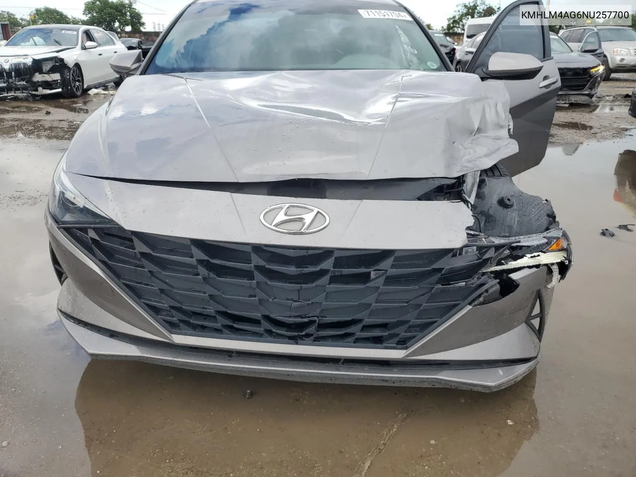 KMHLM4AG6NU257700 2022 Hyundai Elantra Sel