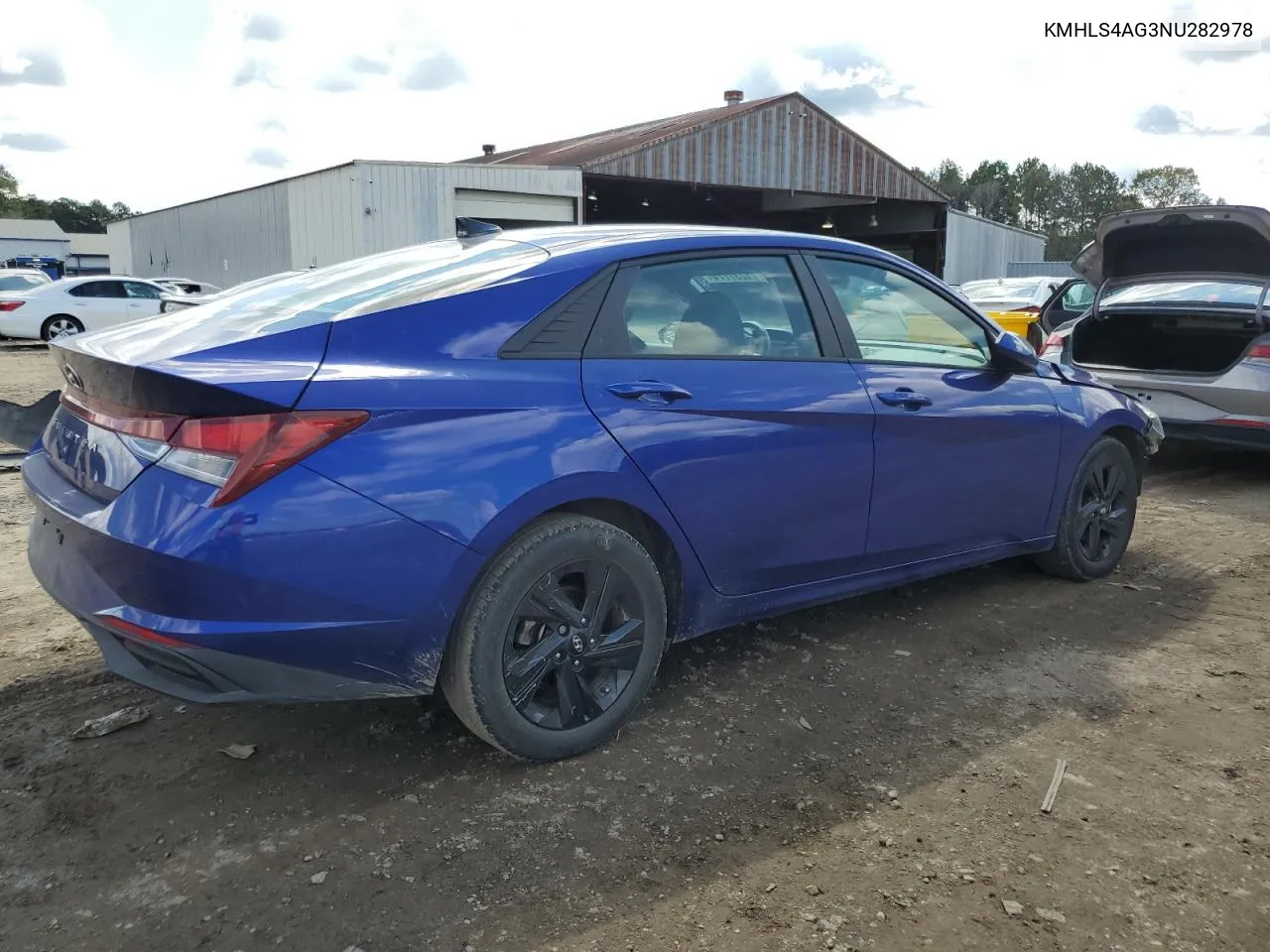 KMHLS4AG3NU282978 2022 Hyundai Elantra Sel