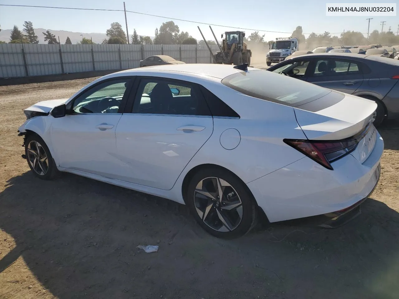 2022 Hyundai Elantra Limited VIN: KMHLN4AJ8NU032204 Lot: 71245944