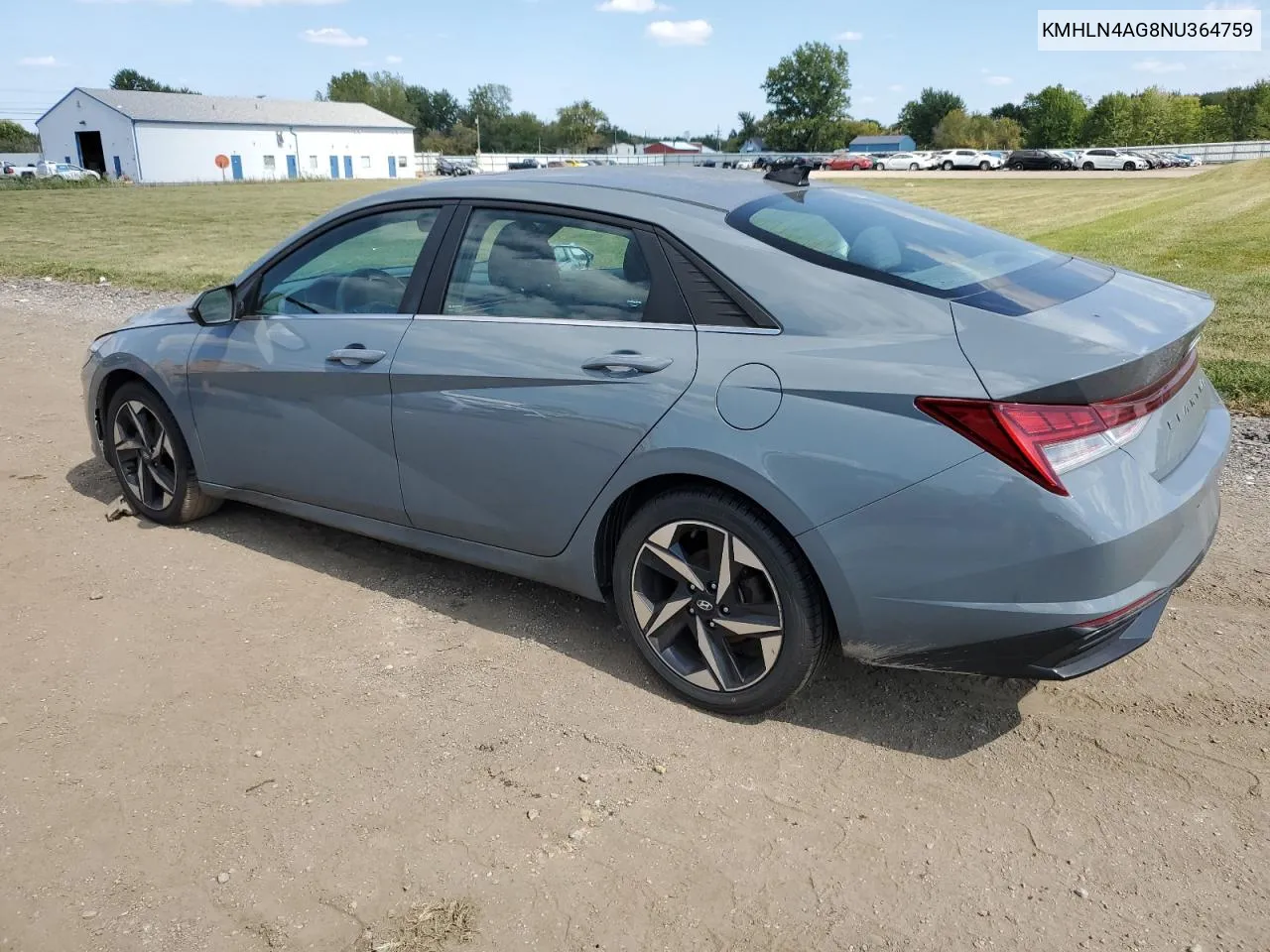 2022 Hyundai Elantra Sel VIN: KMHLN4AG8NU364759 Lot: 71448524