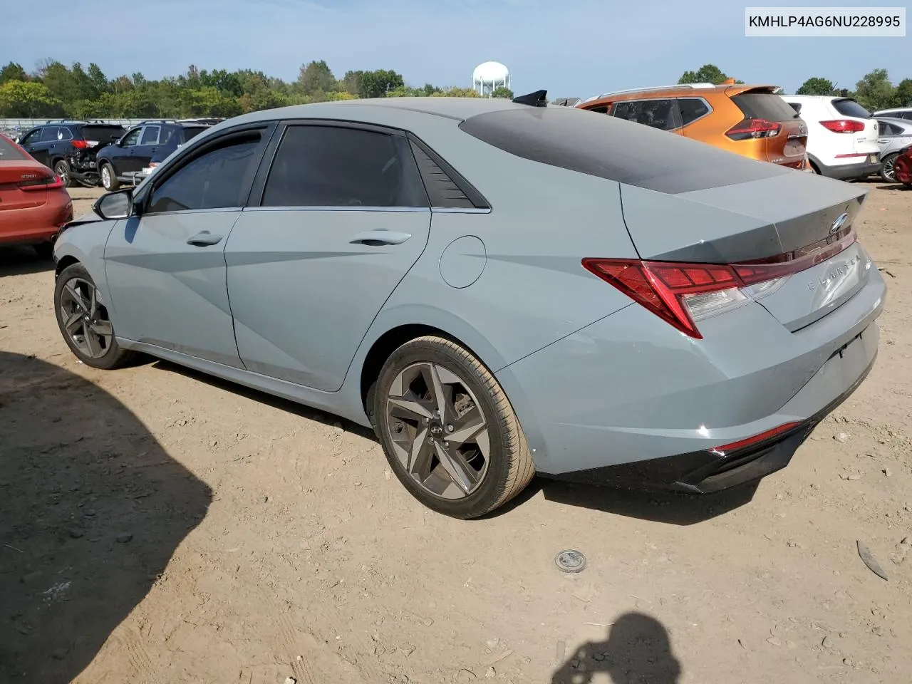 KMHLP4AG6NU228995 2022 Hyundai Elantra Limited