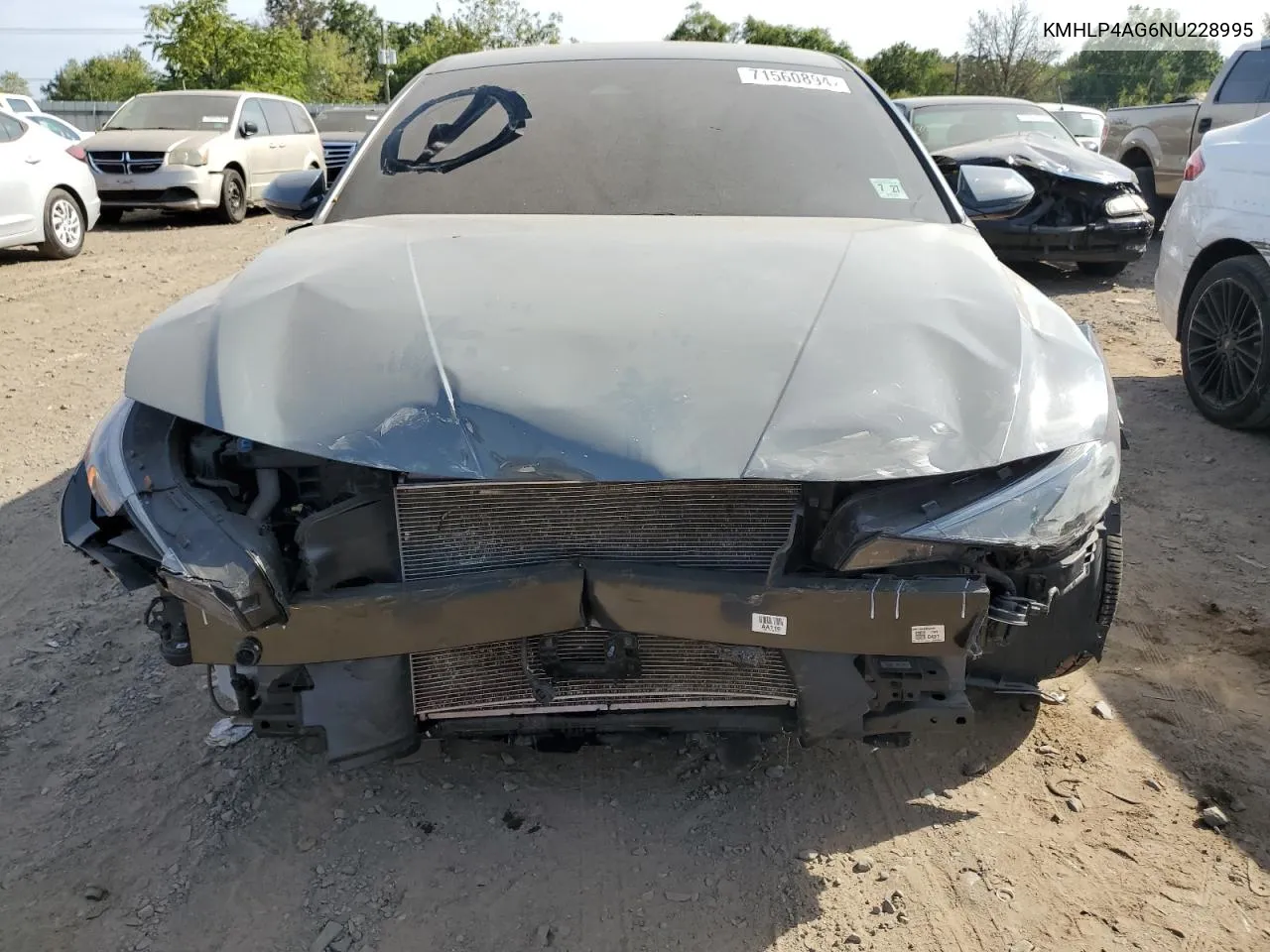 KMHLP4AG6NU228995 2022 Hyundai Elantra Limited