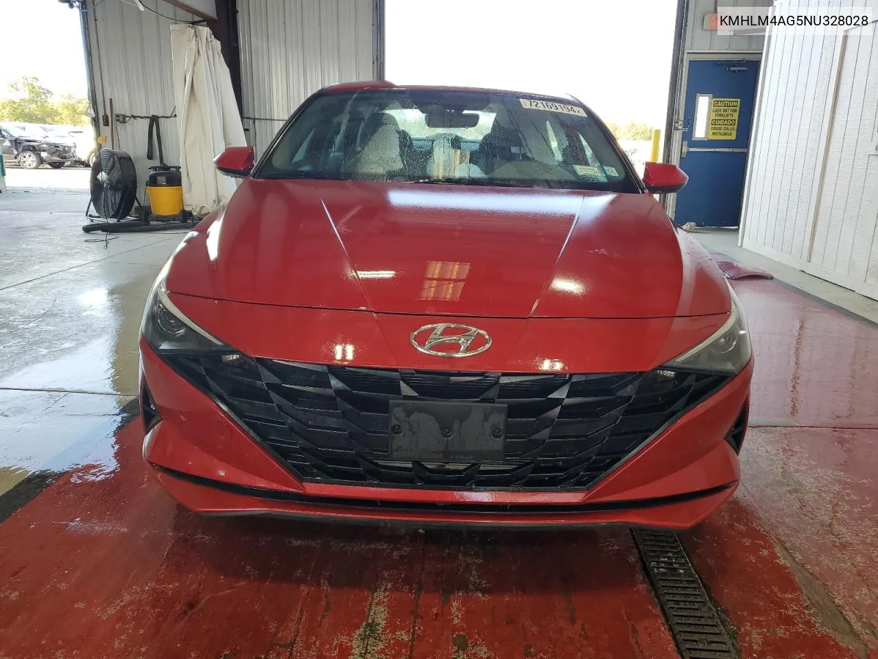 2022 Hyundai Elantra Sel VIN: KMHLM4AG5NU328028 Lot: 72169194