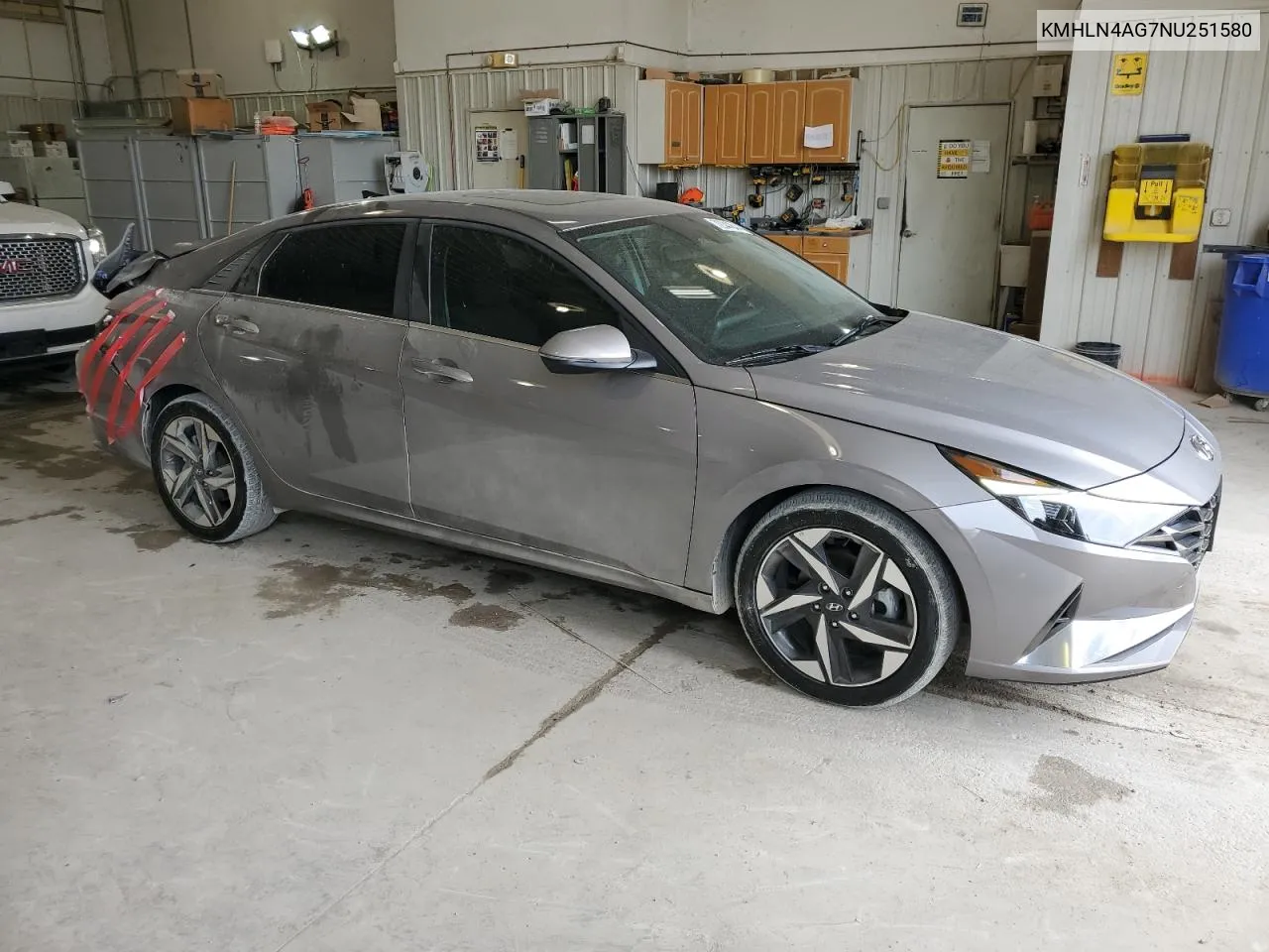 2022 Hyundai Elantra Sel VIN: KMHLN4AG7NU251580 Lot: 72344644