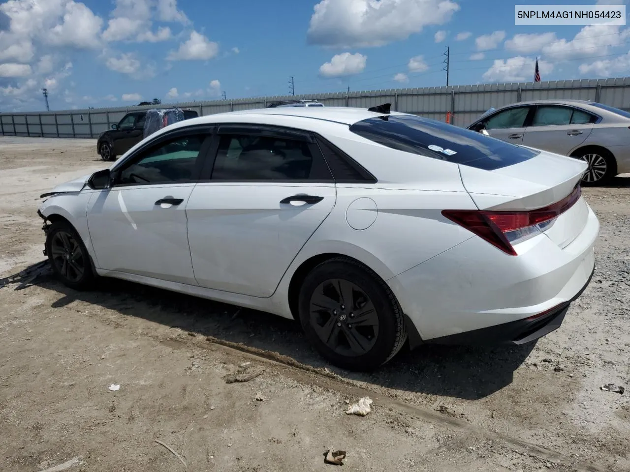 2022 Hyundai Elantra Sel VIN: 5NPLM4AG1NH054423 Lot: 72372804