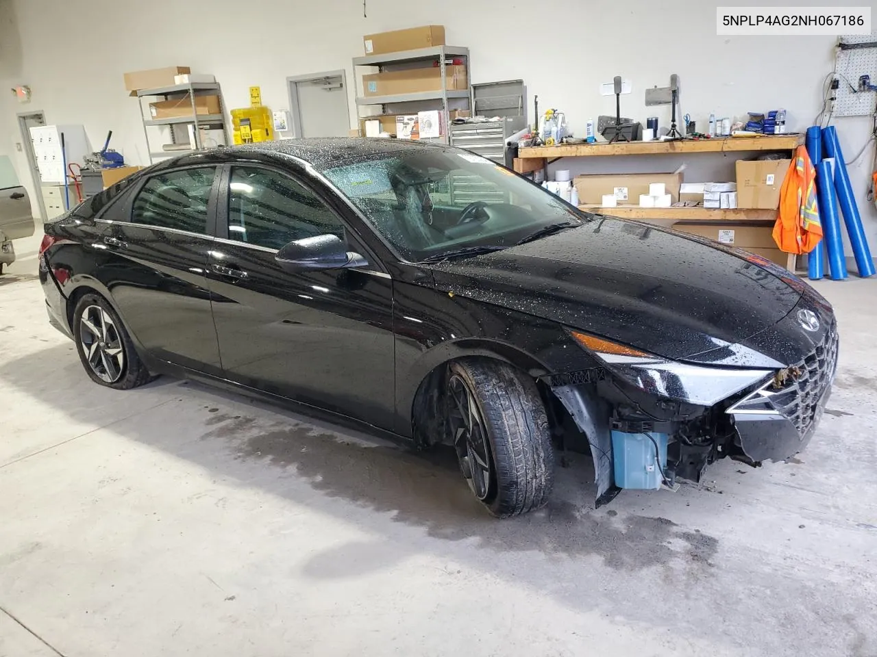 5NPLP4AG2NH067186 2022 Hyundai Elantra Limited