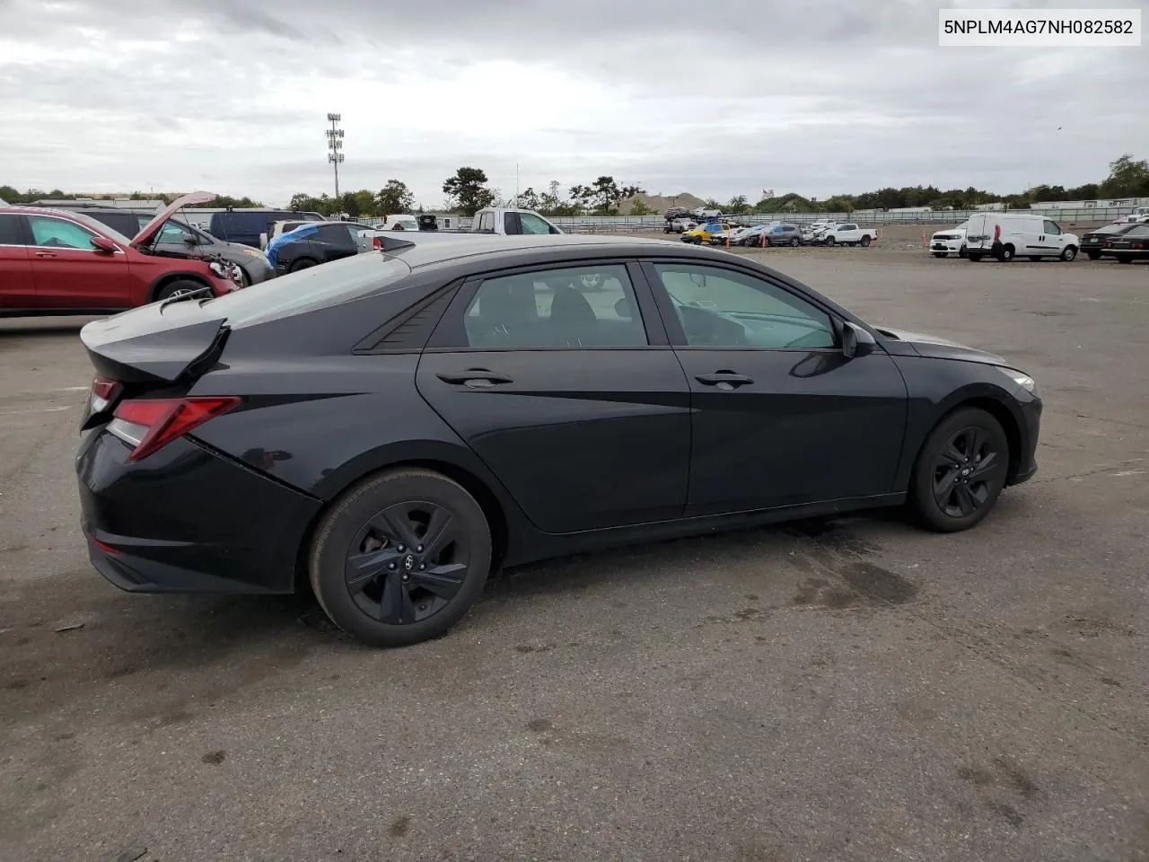 5NPLM4AG7NH082582 2022 Hyundai Elantra Sel