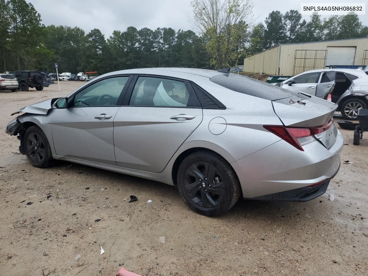 2022 Hyundai Elantra Sel VIN: 5NPLS4AG5NH086832 Lot: 73481714