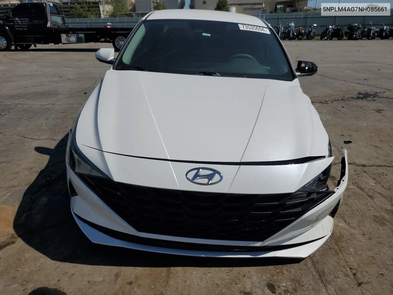 5NPLM4AG7NH085661 2022 Hyundai Elantra Sel