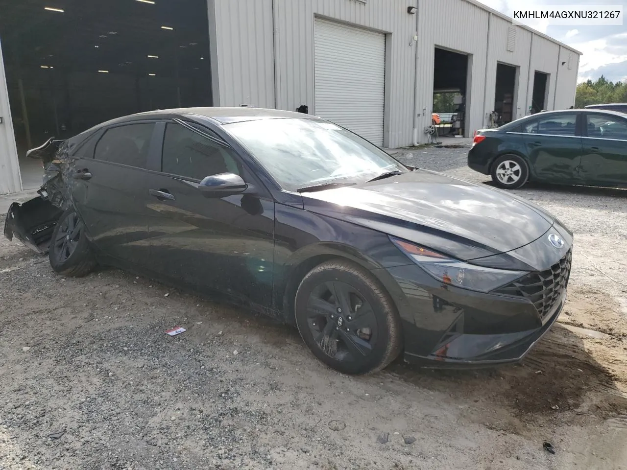 2022 Hyundai Elantra Sel VIN: KMHLM4AGXNU321267 Lot: 73592714