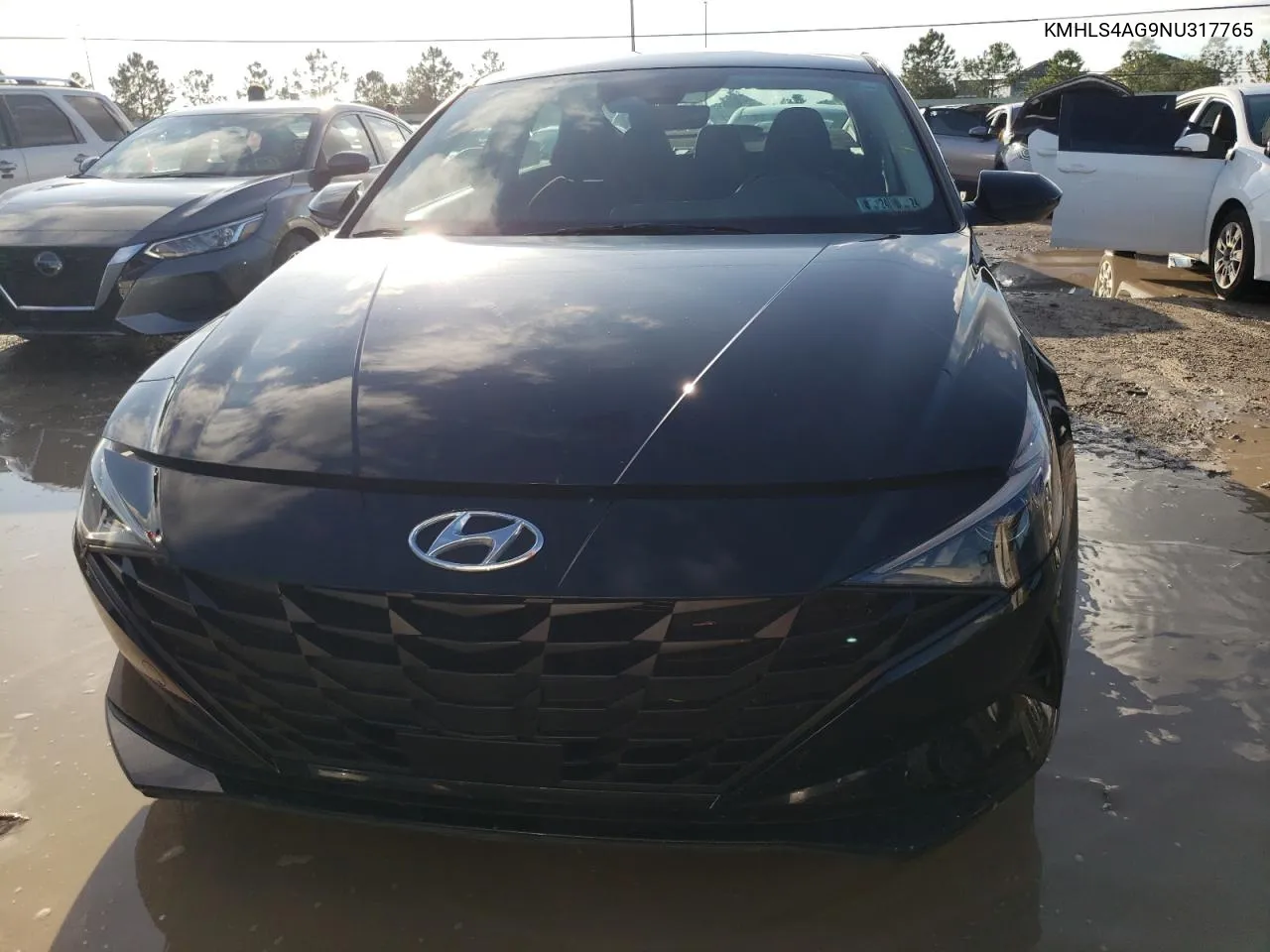 2022 Hyundai Elantra Sel VIN: KMHLS4AG9NU317765 Lot: 73690614