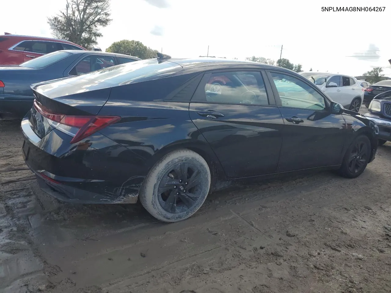 2022 Hyundai Elantra Sel VIN: 5NPLM4AG8NH064267 Lot: 73727014