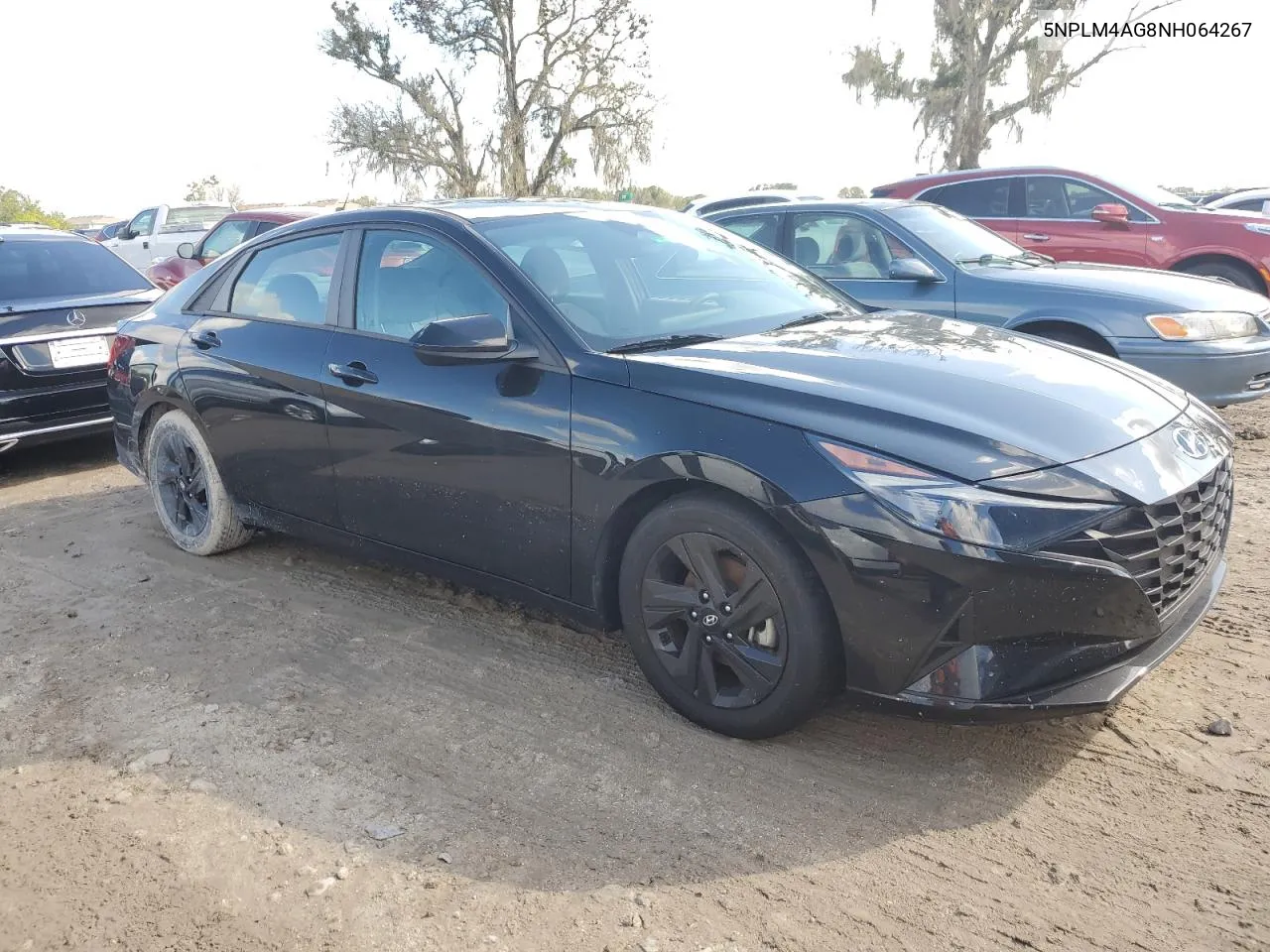 2022 Hyundai Elantra Sel VIN: 5NPLM4AG8NH064267 Lot: 73727014