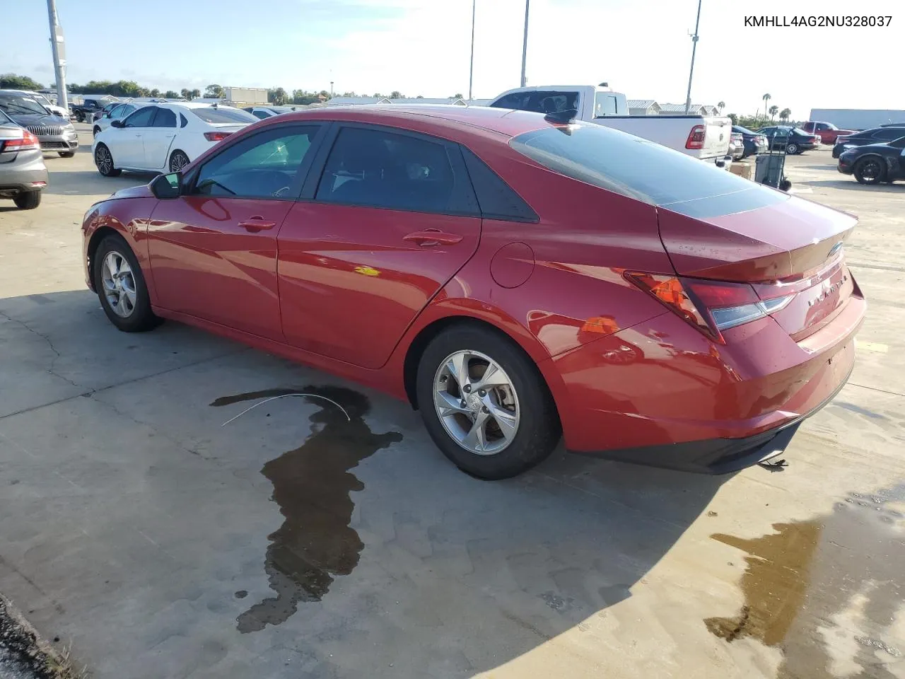 KMHLL4AG2NU328037 2022 Hyundai Elantra Se