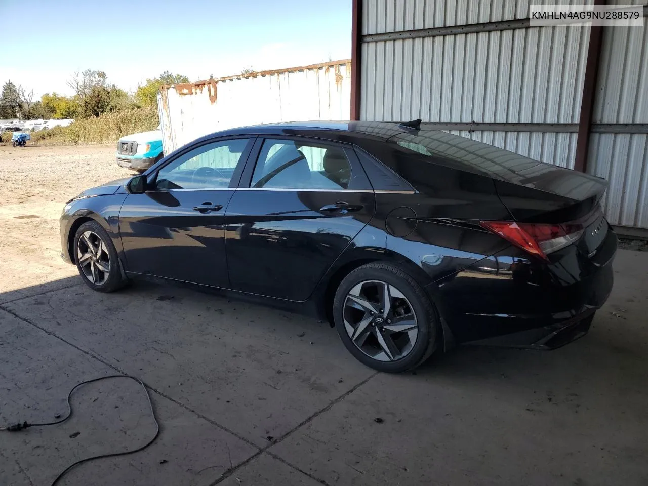 2022 Hyundai Elantra Se VIN: KMHLN4AG9NU288579 Lot: 79295124