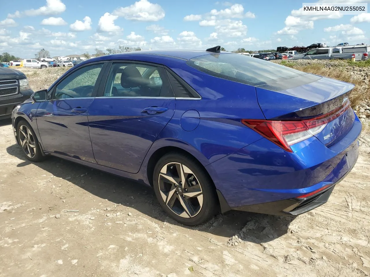 2022 Hyundai Elantra Sel VIN: KMHLN4AG2NU255052 Lot: 76167084