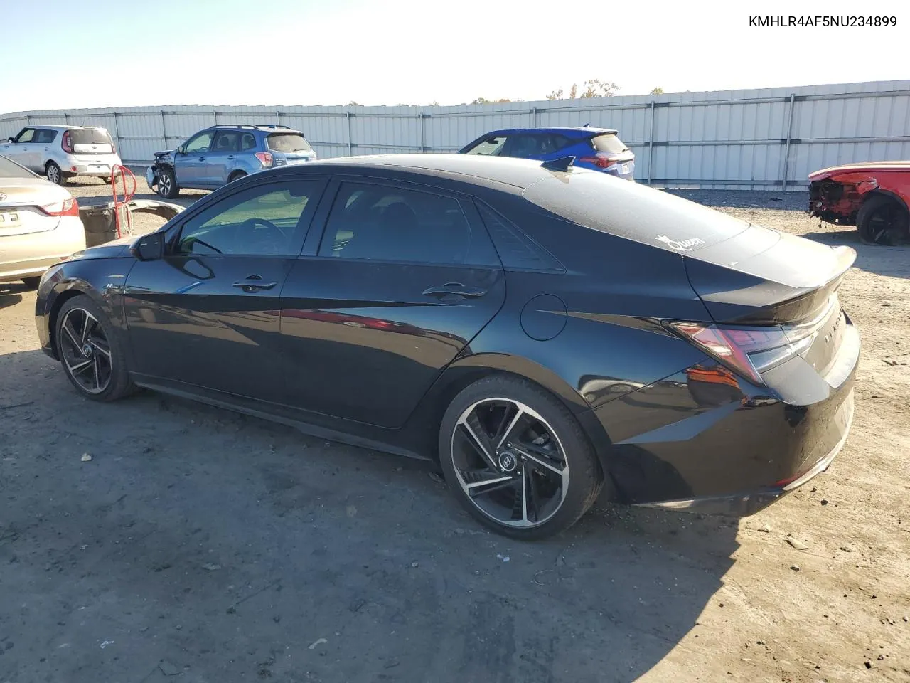 KMHLR4AF5NU234899 2022 Hyundai Elantra N Line