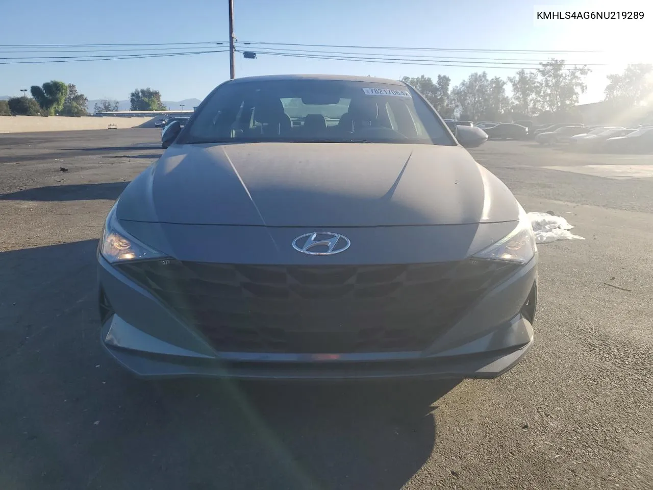 2022 Hyundai Elantra Sel VIN: KMHLS4AG6NU219289 Lot: 78217064