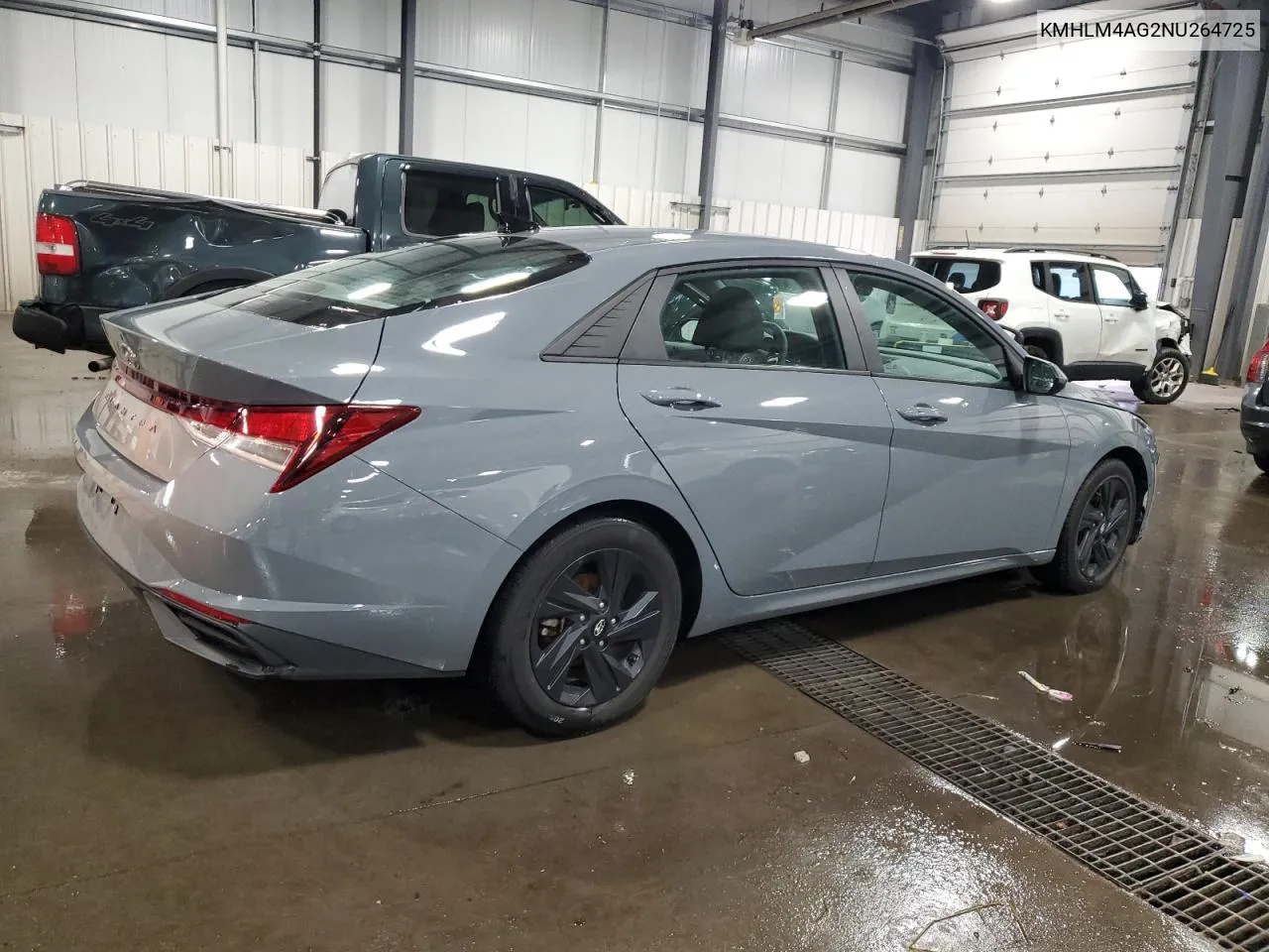 2022 Hyundai Elantra Sel VIN: KMHLM4AG2NU264725 Lot: 78634584