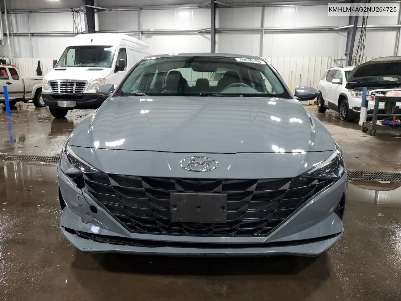 2022 Hyundai Elantra Sel VIN: KMHLM4AG2NU264725 Lot: 78634584