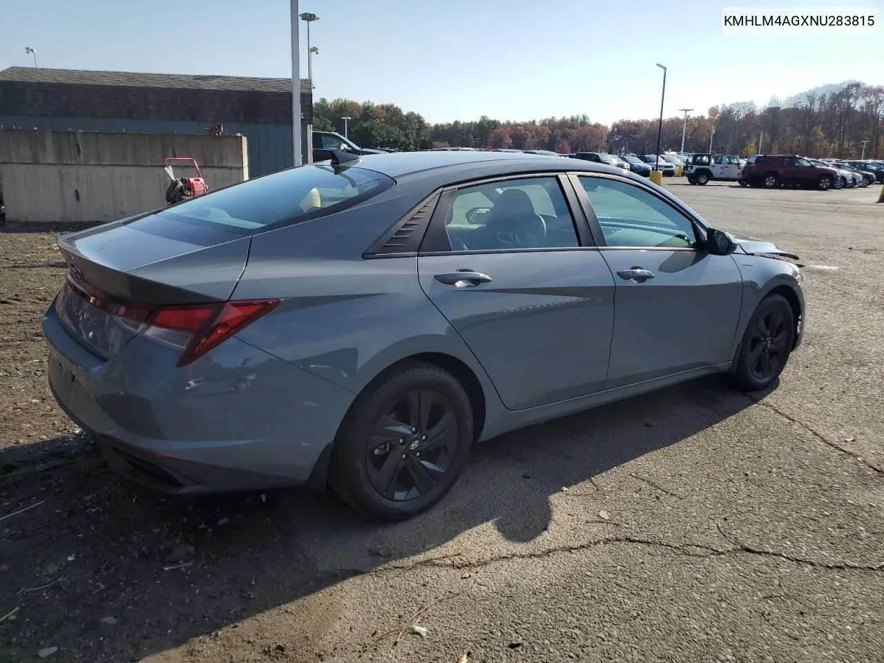 2022 Hyundai Elantra Sel VIN: KMHLM4AGXNU283815 Lot: 78636314