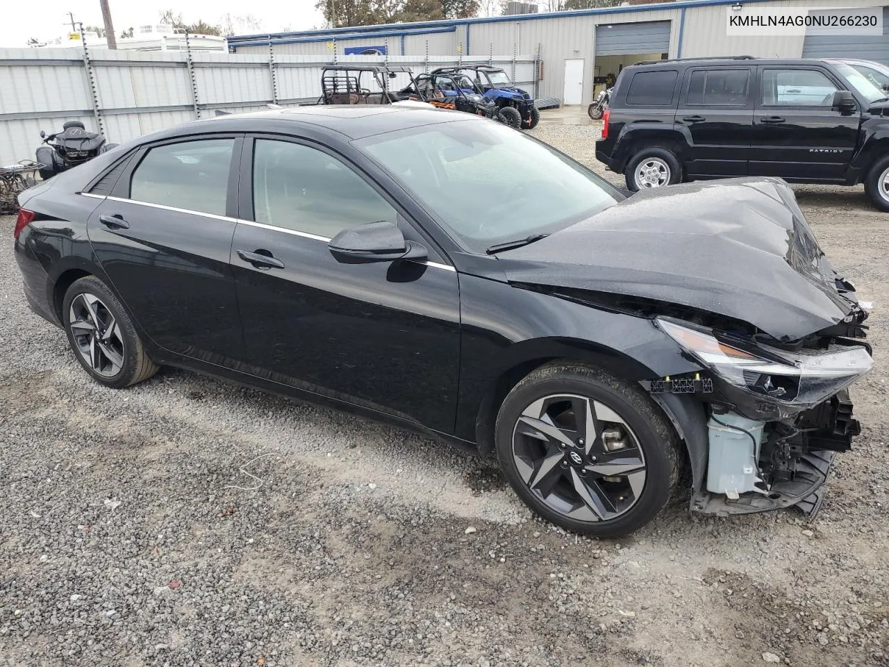 2022 Hyundai Elantra Sel VIN: KMHLN4AG0NU266230 Lot: 78661164