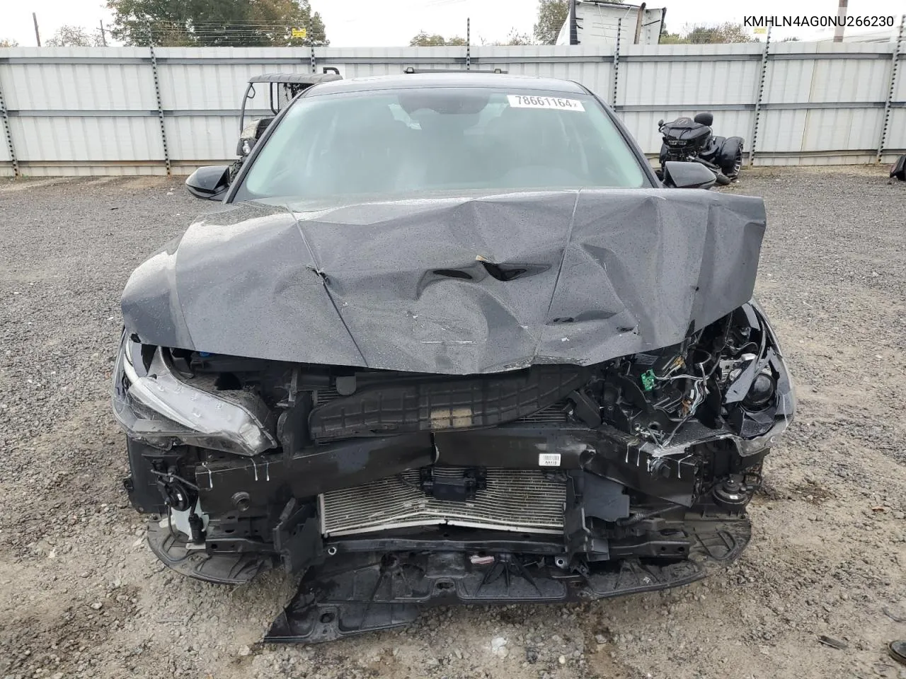 2022 Hyundai Elantra Sel VIN: KMHLN4AG0NU266230 Lot: 78661164