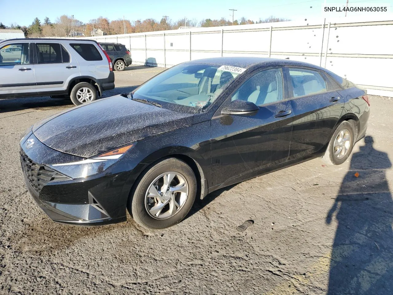 2022 Hyundai Elantra Se VIN: 5NPLL4AG6NH063055 Lot: 79622384