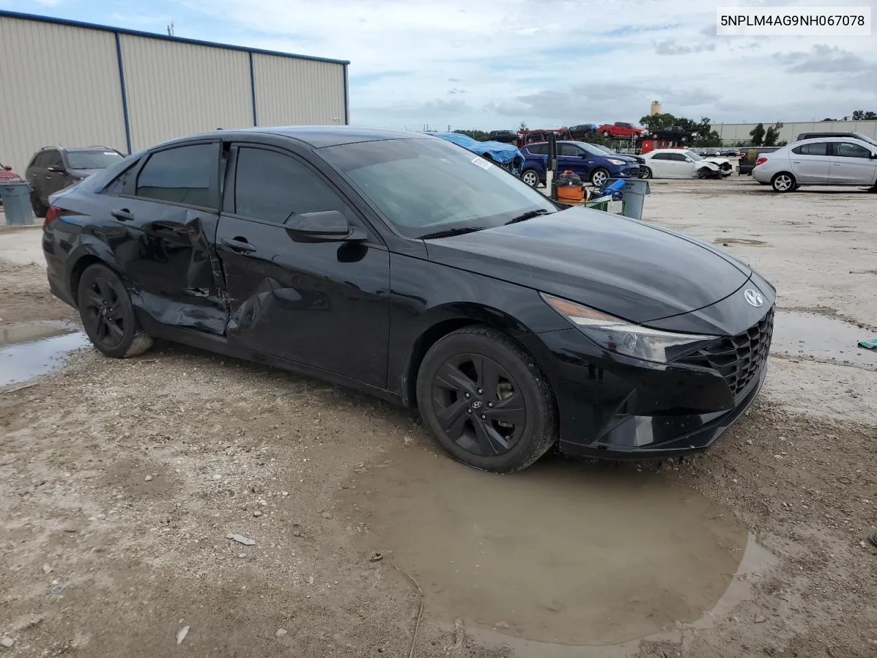 2022 Hyundai Elantra Sel VIN: 5NPLM4AG9NH067078 Lot: 79780674