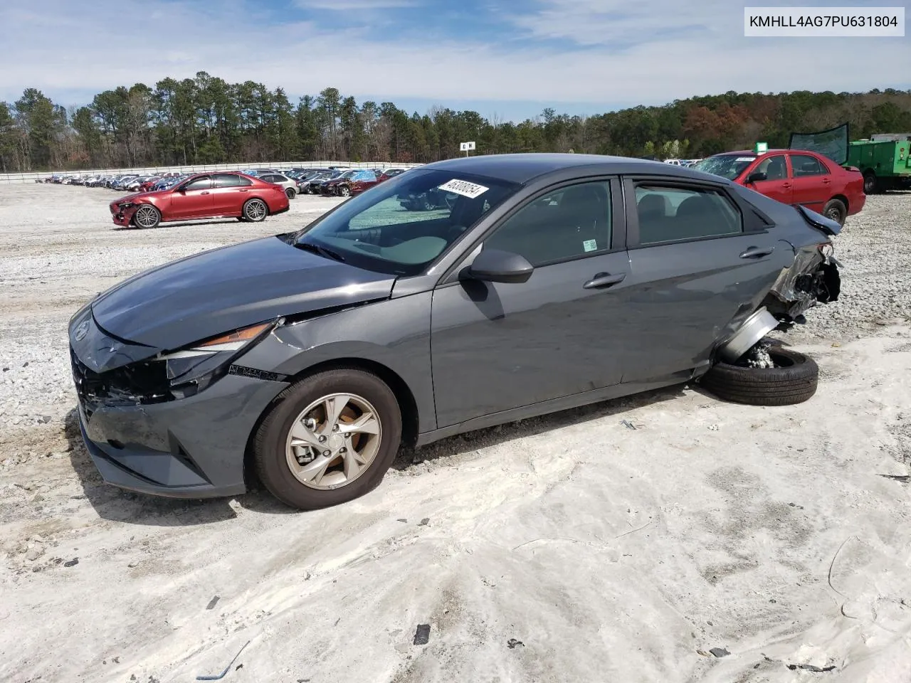 2023 Hyundai Elantra Se VIN: KMHLL4AG7PU631804 Lot: 46308054