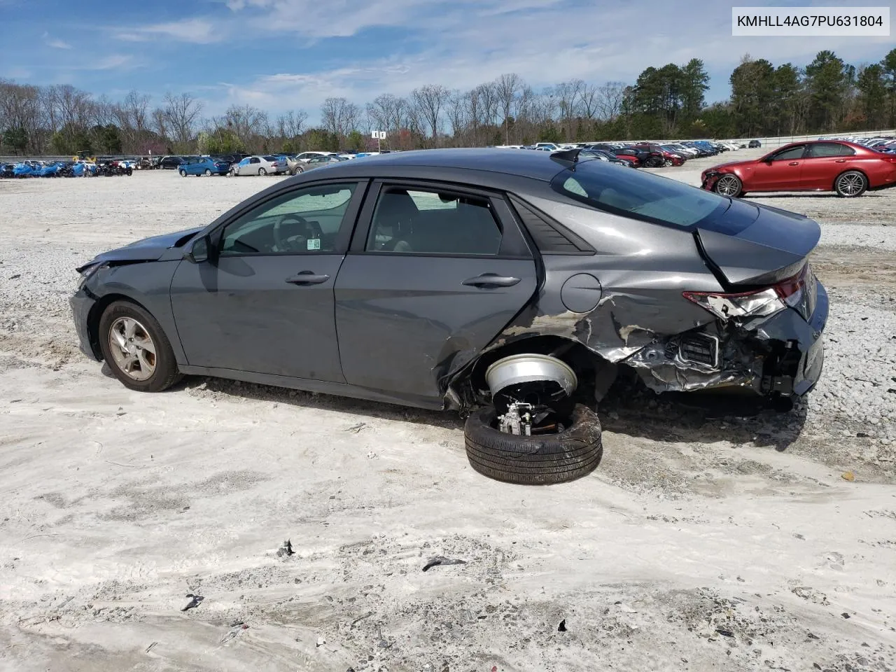 2023 Hyundai Elantra Se VIN: KMHLL4AG7PU631804 Lot: 46308054