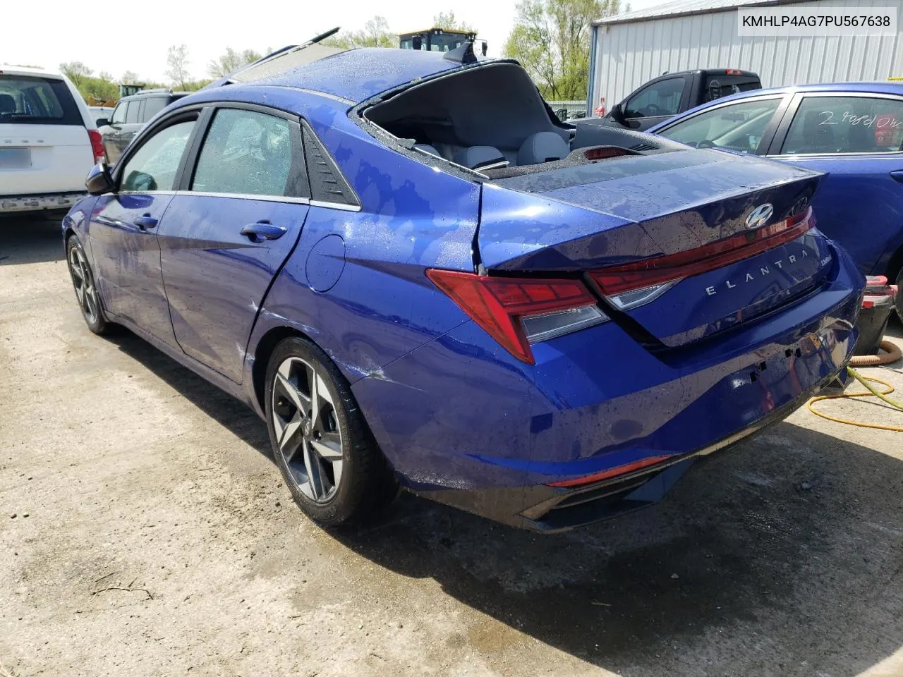 KMHLP4AG7PU567638 2023 Hyundai Elantra Limited