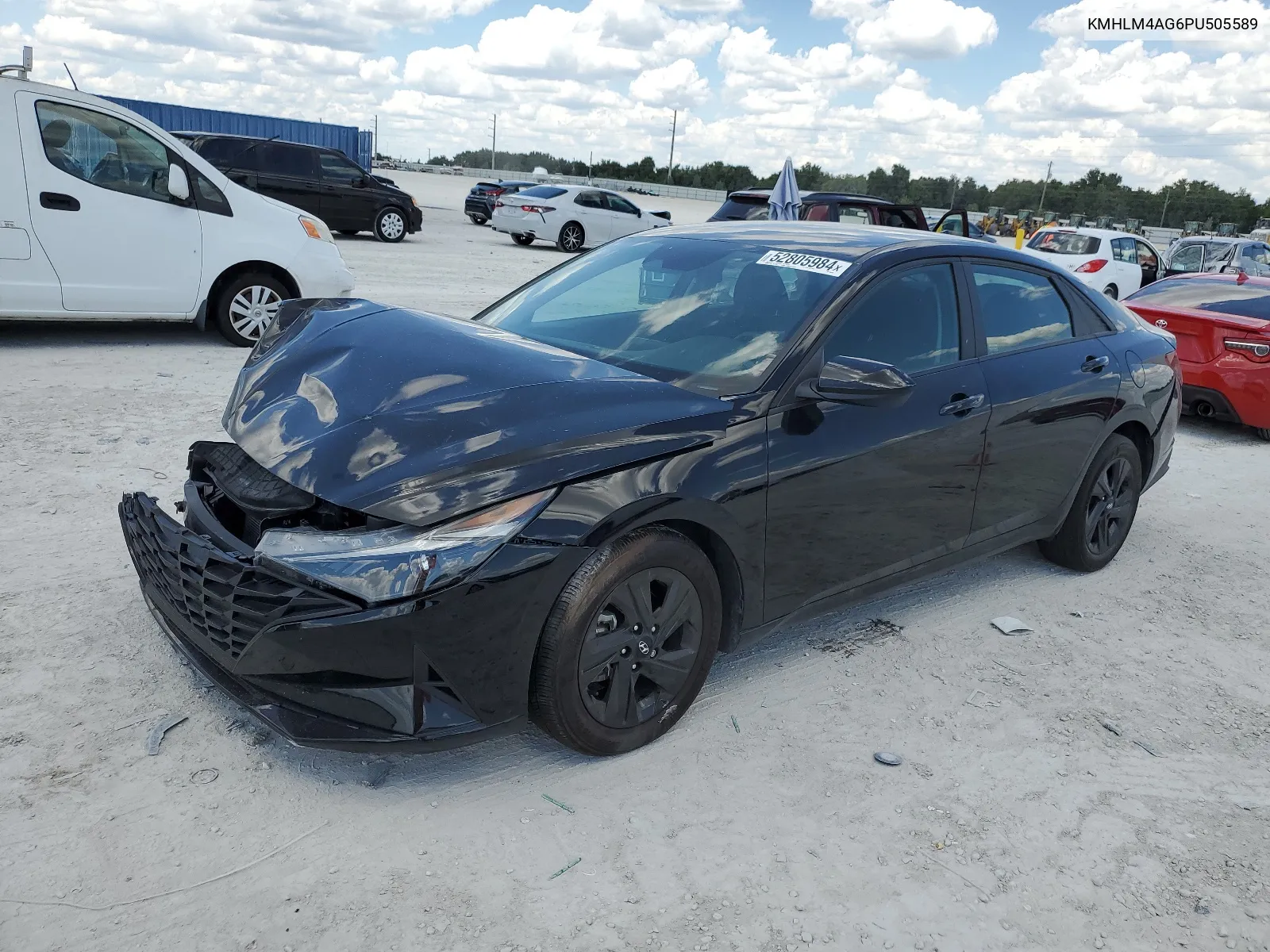 KMHLM4AG6PU505589 2023 Hyundai Elantra Sel