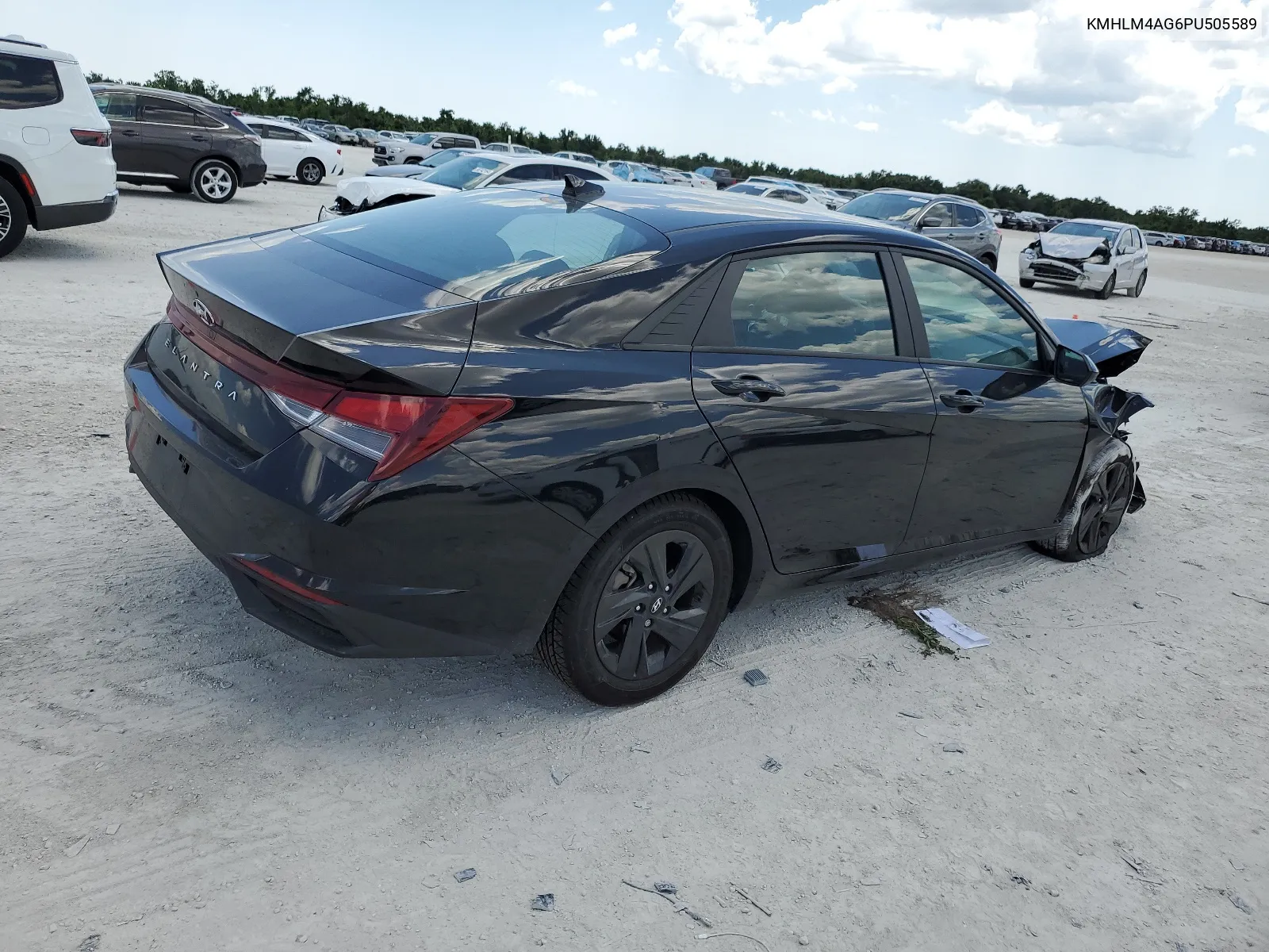 KMHLM4AG6PU505589 2023 Hyundai Elantra Sel