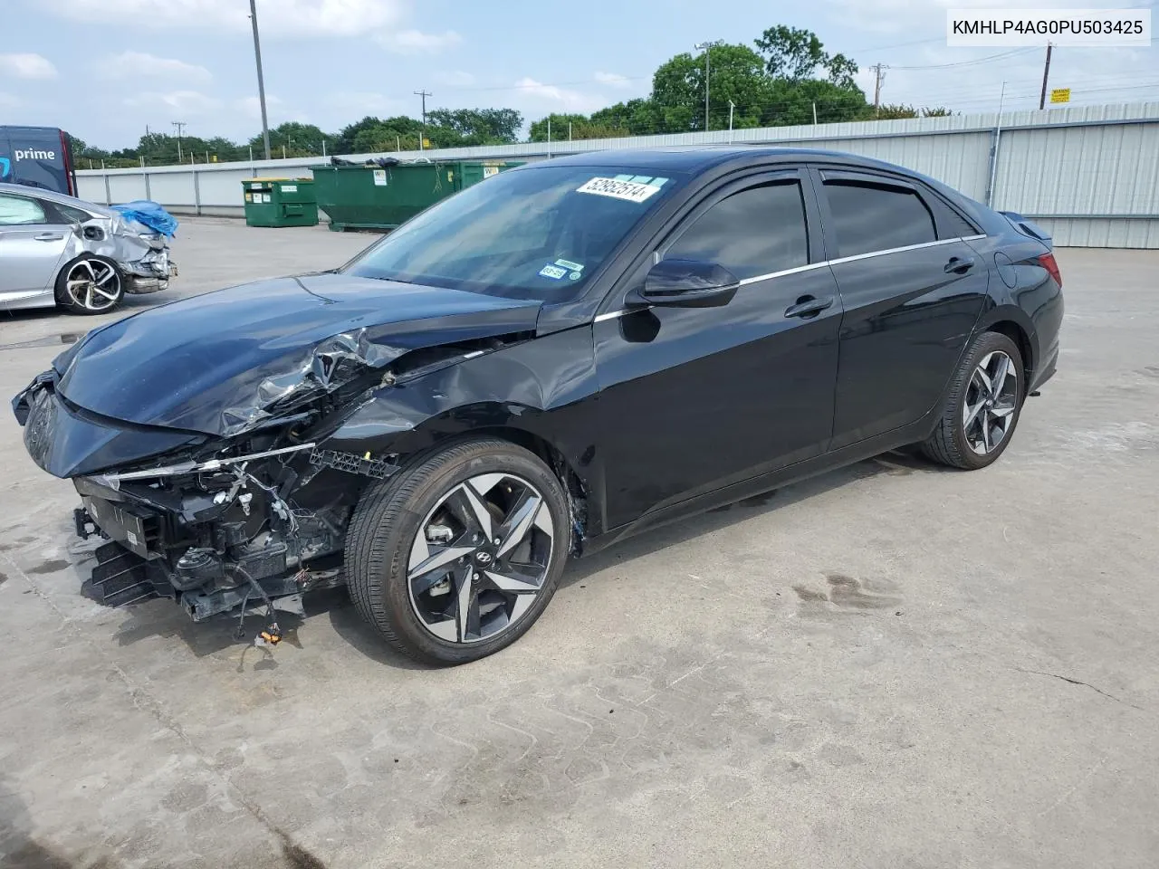 KMHLP4AG0PU503425 2023 Hyundai Elantra Limited