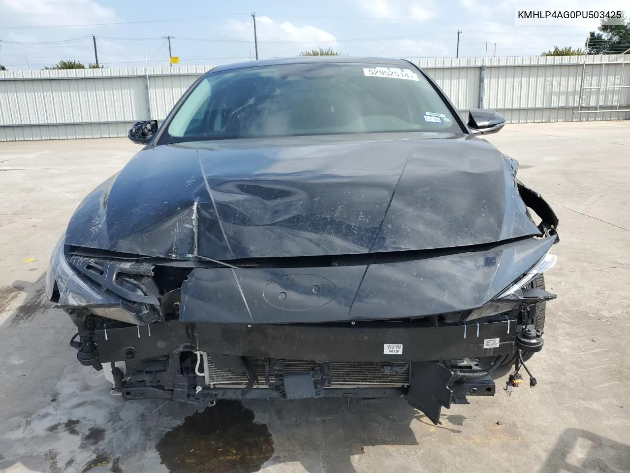 KMHLP4AG0PU503425 2023 Hyundai Elantra Limited