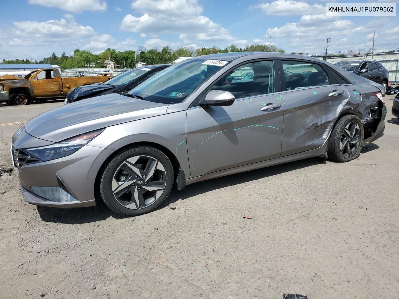 2023 Hyundai Elantra Limited VIN: KMHLN4AJ1PU079562 Lot: 53149054