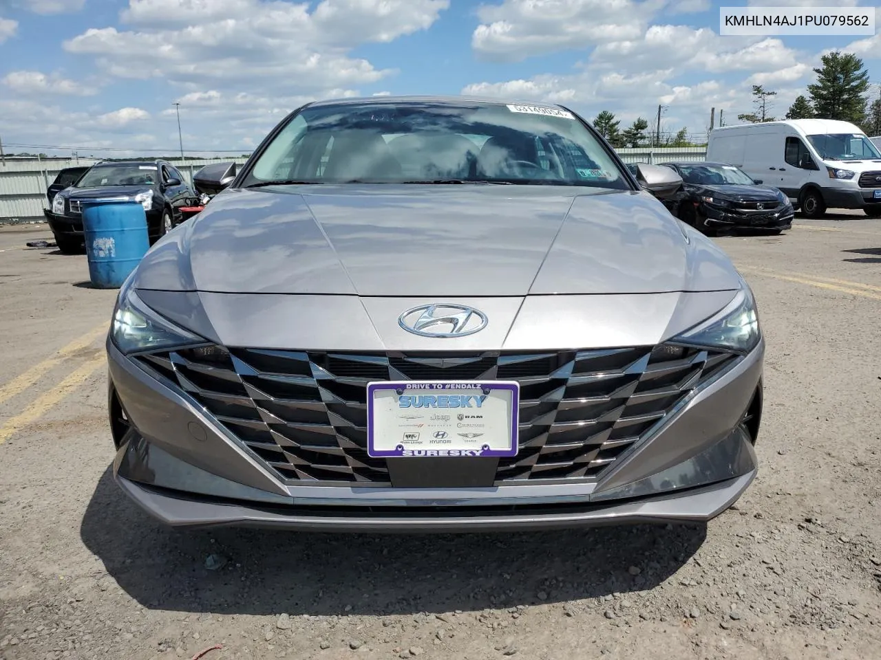 2023 Hyundai Elantra Limited VIN: KMHLN4AJ1PU079562 Lot: 53149054