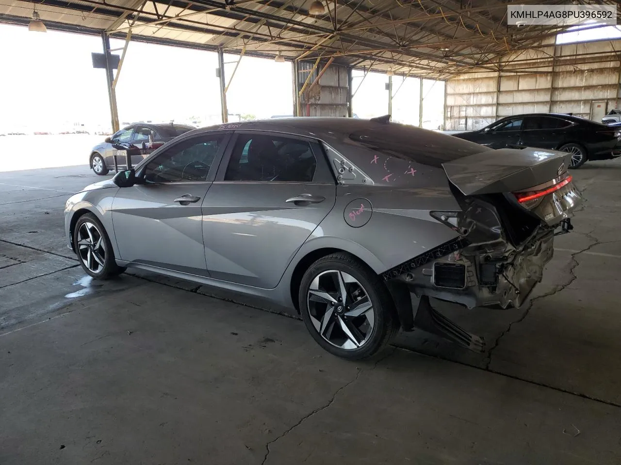 2023 Hyundai Elantra Limited VIN: KMHLP4AG8PU396592 Lot: 53348714