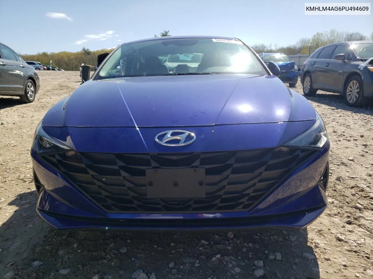 2023 Hyundai Elantra Sel VIN: KMHLM4AG6PU494609 Lot: 53464644