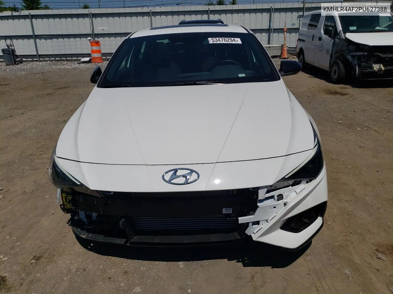 KMHLR4AF2PU627388 2023 Hyundai Elantra N Line