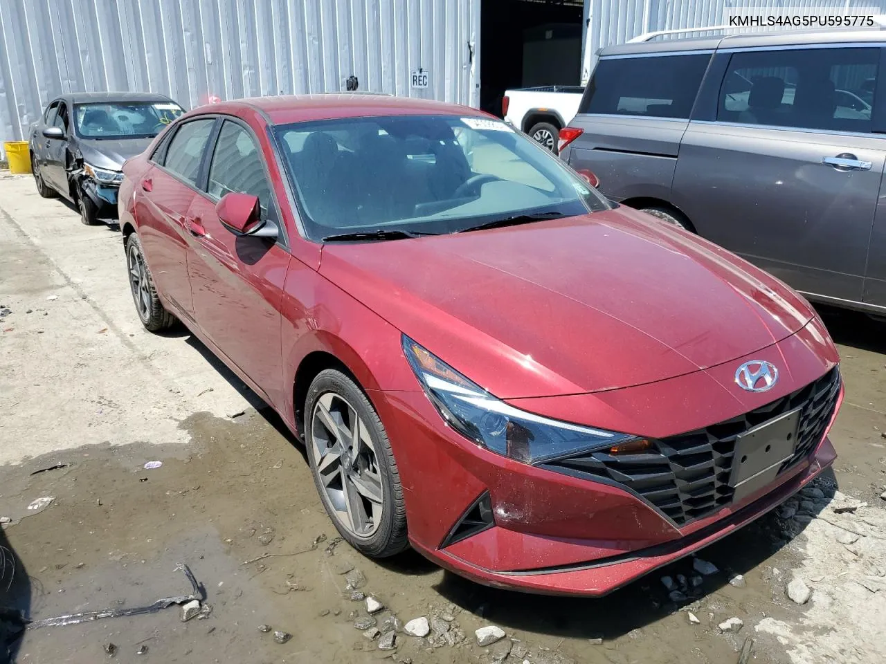 KMHLS4AG5PU595775 2023 Hyundai Elantra Sel