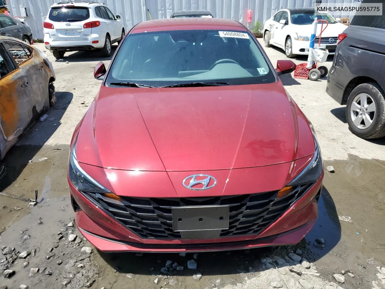 2023 Hyundai Elantra Sel VIN: KMHLS4AG5PU595775 Lot: 54008804