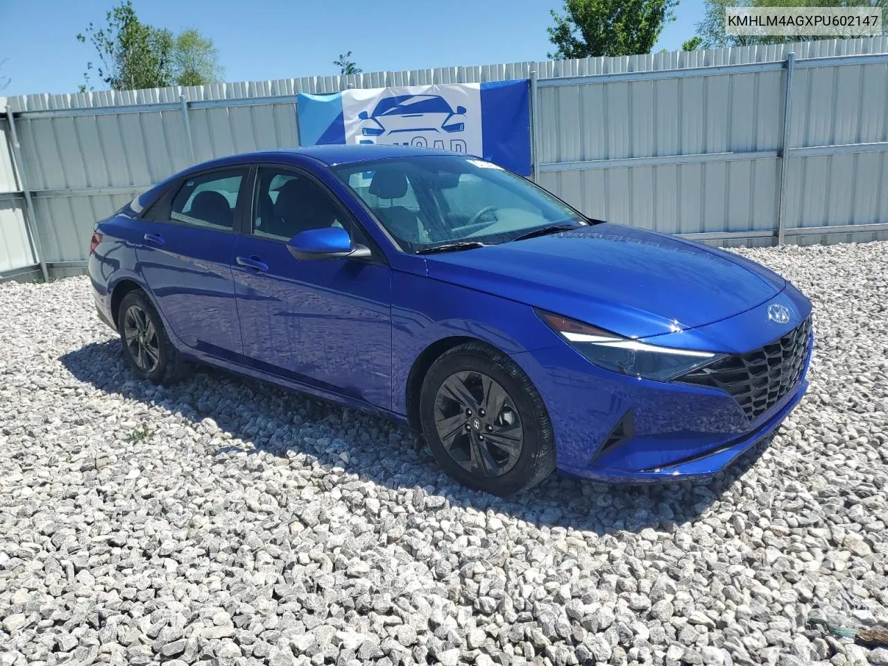 2023 Hyundai Elantra Sel VIN: KMHLM4AGXPU602147 Lot: 54084294